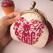 Сумки и аксессуары handmade. Livemaster - original item Cosmetic bag “Cat”. Handmade.