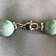 "Антоновка" бусы из хризопраза с хрусталем. Колье. Jewelry_Elize Украшения от Елизаветы (UkrasheniyaLise). Ярмарка Мастеров.  Фото №5