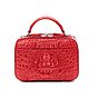 Сумка женская из кожи крокодила IMA0707R1. Классическая сумка. CrocShop товары из экзотической кожи. Ярмарка Мастеров.  Фото №8