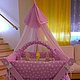 Колыбель-люлька "Фиалковые сны". Мебель. Неонила (appolina). Интернет-магазин Ярмарка Мастеров.  Фото №2