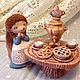 Cozy tea-party. Figurines. Stories made of Clay. Online shopping on My Livemaster.  Фото №2