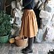 Corduroy skirt with pockets. Skirts. Katlen-store. My Livemaster. Фото №4