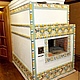Tiled Russian stove, Fireplaces, Moscow,  Фото №1