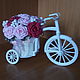 Велосипед с розами, Композиции, Краснокаменск,  Фото №1