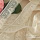 Заказать Кружево арт. 23237. Кружево хлопковое. Цвет экрю. Кукольные нежности от Ариши. Ярмарка Мастеров. . Кружево Фото №3
