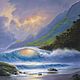 Картина "Магия океана", холст 50х60 см, Картины, Калуга,  Фото №1