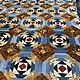 Лоскутное одеяло "Джинсовый ананас". Одеяла. Лада Христенко, Quiltlada. Ярмарка Мастеров.  Фото №4