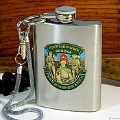 Сувениры и подарки handmade. Livemaster - original item Flask for alcohol 119 ml 