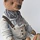 Выкройка Медведь Джеймс. Выкройки. Инна Махиянова (inna-teddy). Интернет-магазин Ярмарка Мастеров.  Фото №2