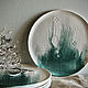 Тарелка Rustic Fog 27cm. Тарелки. Влад Суровегин Rustic Fog. Ярмарка Мастеров.  Фото №4