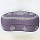 Винтаж: Wedgwood jasperware  lilac Большая шкатулка в виде сердц. Шкатулки винтажные. Decor.mylove. Ярмарка Мастеров.  Фото №4