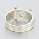 Ring Charm cubic zirconia 925 silver ALS0048. Jewelry Sets. Sunny Silver. My Livemaster. Фото №6