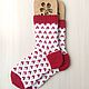 Подарочный бокс RussianSocks подарочный набор любимой девушке жене. Подарочные боксы. RussianSocks ВЯЗАНЫЕ НОСКИ ВАРЕЖКИ. Ярмарка Мастеров.  Фото №8