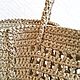 Сумка из рафии Costa. Пляжная сумка. Liza knitting Studio. Ярмарка Мастеров.  Фото №4