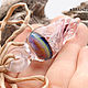 Rainbow jellyfish - pendant lampwork implosion glass. Pendant. Branzuletka (Branzuletka). My Livemaster. Фото №5