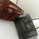 Сумка кожаная " По мотивам известного бренда". Классическая сумка. Leather accessories. Ярмарка Мастеров.  Фото №4