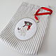 Pouch with embroidered 'Puppy'. Gift wrap. Shpulkin dom. My Livemaster. Фото №5