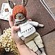 Мастер-класс по вязанию длинного зайца. Схемы вязания. Straw Animals. Ярмарка Мастеров.  Фото №4