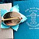 Винтаж: CROWN STAFFORDSHIRE, фарфоровая брошь, Англия 1950-е. Броши винтажные. Прекрасная эпоха. Ярмарка Мастеров.  Фото №6
