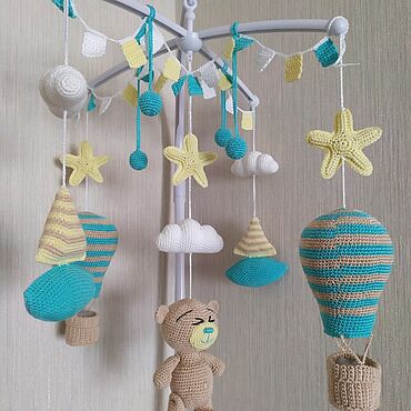 10 идей вязаного декора детской комнаты - 