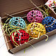 Set of 5 pieces 6 cm Easter Eggs Openwork Knitted Bright. Eggs. BarminaStudio (Marina)/Crochet (barmar). My Livemaster. Фото №4