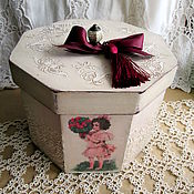 Для дома и интерьера handmade. Livemaster - original item Box storage Vintage. Handmade.