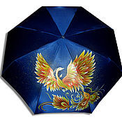 Зонт ручной росписи "Дракон"