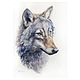 "WOLF", Картины, Москва,  Фото №1