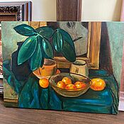 Картины и панно handmade. Livemaster - original item Oil painting 30*40 cm. Still life with fruit.. Handmade.