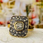 Украшения handmade. Livemaster - original item Diamond and diamond ring to buy 18p. Handmade.