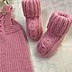 Полукомбинезон+носочки. Комбинезоны детские. Tatyana_denali_knit. Интернет-магазин Ярмарка Мастеров.  Фото №2
