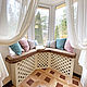 Mattress on the windowsill with pillows, Pillow, Moscow,  Фото №1