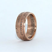 Украшения handmade. Livemaster - original item Ring from the Eastern Caribbean 1 cent coin 1957, bronze. Handmade.