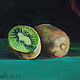 Oil Painting Still Life with Red Wine and Fruit. Pictures. Painting by Margarita Drevs. Online shopping on My Livemaster.  Фото №2