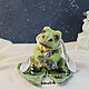 Order Teddy Animals: Biggie the Frog. Irina Fedi Toys creations. Livemaster. . Teddy Toys Фото №3