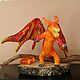 The fiery dragon. Felted Toy. ONLY WOOL boutique. Online shopping on My Livemaster.  Фото №2