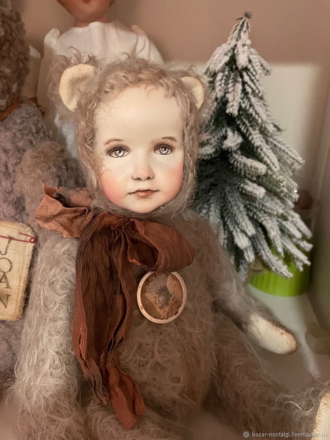 Copy of Teddy doll Bear handmade OOAK, Teddy Doll, Ekaterinburg,  Фото №1
