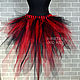 Order Tutu skirt with train made of tulle Raspberry. Shanetka. Livemaster. . Skirts Фото №3