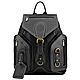 Leather backpack 'Style 2' (black), Backpacks, St. Petersburg,  Фото №1