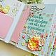 Заказать  Альбом на первый год для девочек двойни. Pregnancy_shop (Ляпина Юлия). Ярмарка Мастеров. . Подарок новорожденному Фото №3