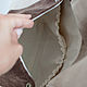 Текстильная сумка UNA biscuit-beige. Классическая сумка. Юля Федорова, Сумки FoxyCrafts. Ярмарка Мастеров.  Фото №6
