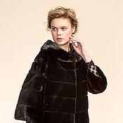 Пальто: Норковое пальто женское