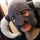 Шапка-шлем с рогами. Довакин из Скайрима (Dragonborn, Skyrim). Шапки. ОРЕХОВАЯ СОНЯ. Интернет-магазин Ярмарка Мастеров.  Фото №2
