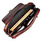 Leather briefcase 'Edgar' (brown antique). Brief case. Russian leather Guild. Online shopping on My Livemaster.  Фото №2