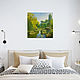 The painting 'the Pond at Giverny' 60h60 cm. Pictures. Zhaldak Eduard paintings. My Livemaster. Фото №5