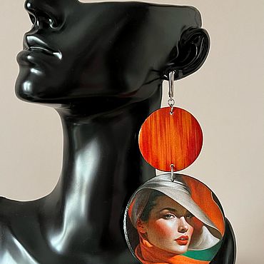 Украшения ручной работы. Ярмарка Мастеров - ручная работа Серьги. Handmade.