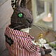 Crazy plum rabbit, Stuffed Toys, Tver,  Фото №1