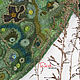 Shawl crochet 'Mysterious forest '. fishnet friform. Shawls. asmik (asmik). My Livemaster. Фото №4