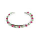 Silver bracelet with rubies and amazonites, chain bracelet. Bead bracelet. Irina Moro. My Livemaster. Фото №6