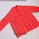 jacket 'Coral Reef' knitting ed. work. Sweater Jackets. Kseniya Maximova. Online shopping on My Livemaster.  Фото №2